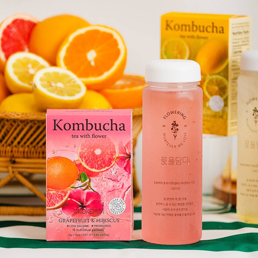 KKOKDAM Flower Kombucha – Powdered Tea Blend