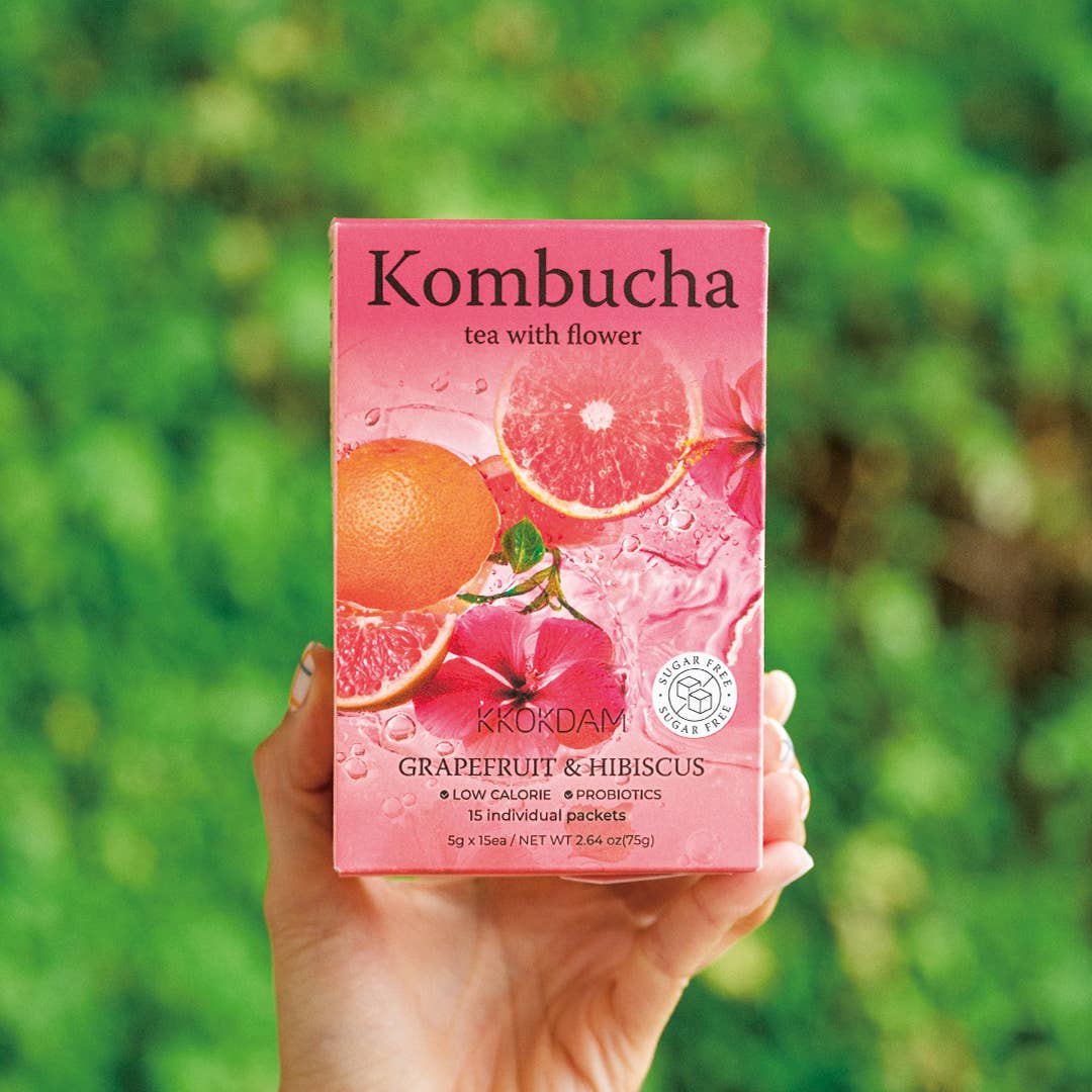 KKOKDAM Flower Kombucha – Powdered Tea Blend