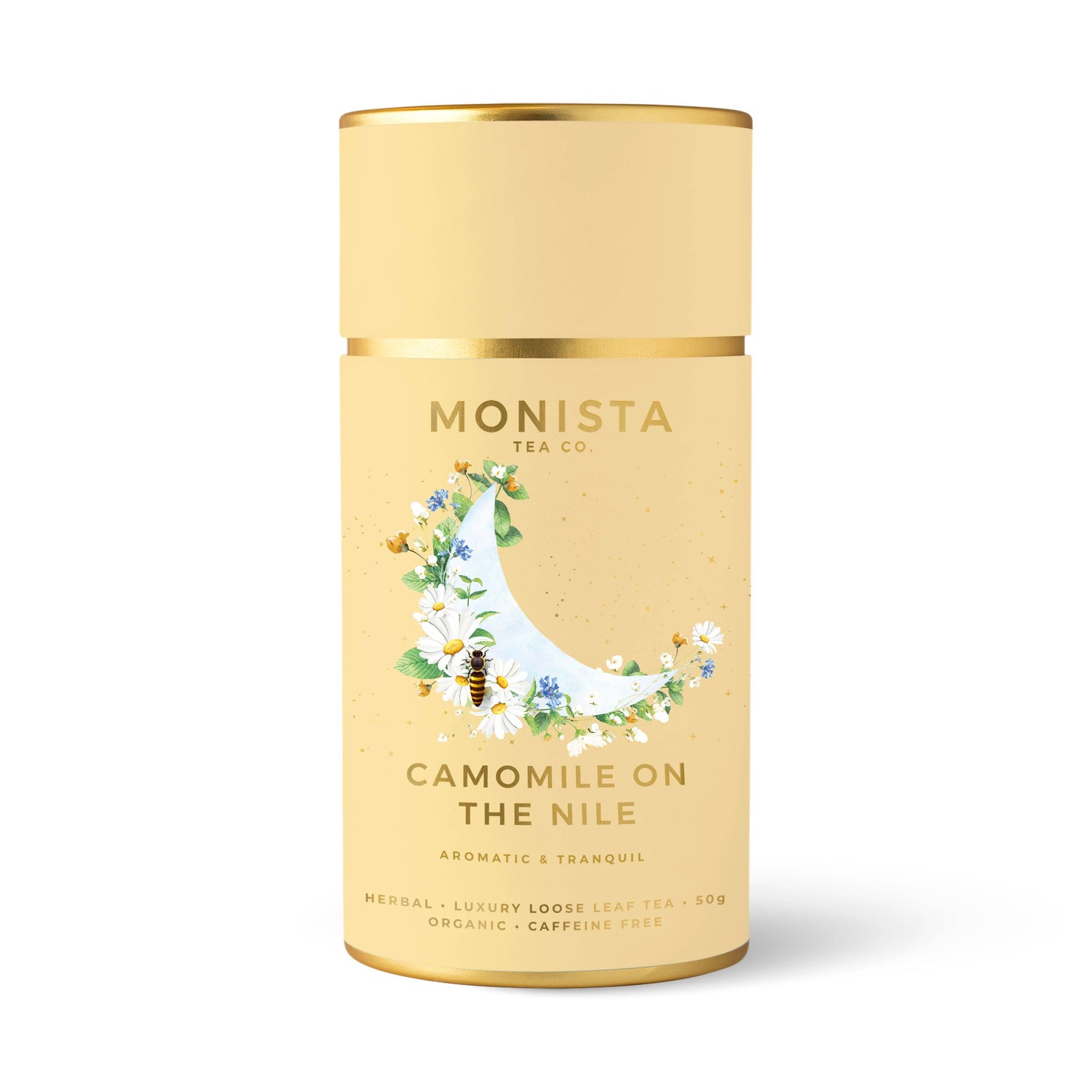 Monista Tea Co. canister of &