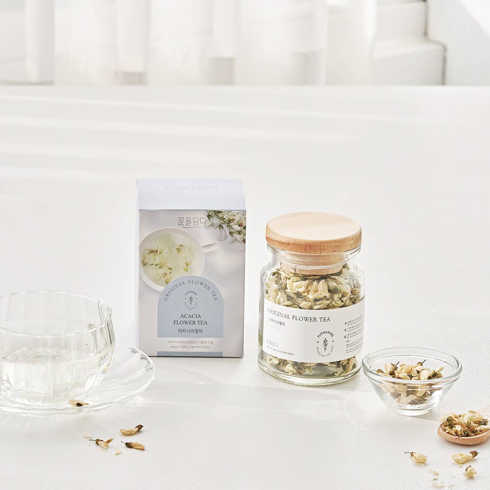 Original Flower Tea 10g Glass Jar - 8 Variations