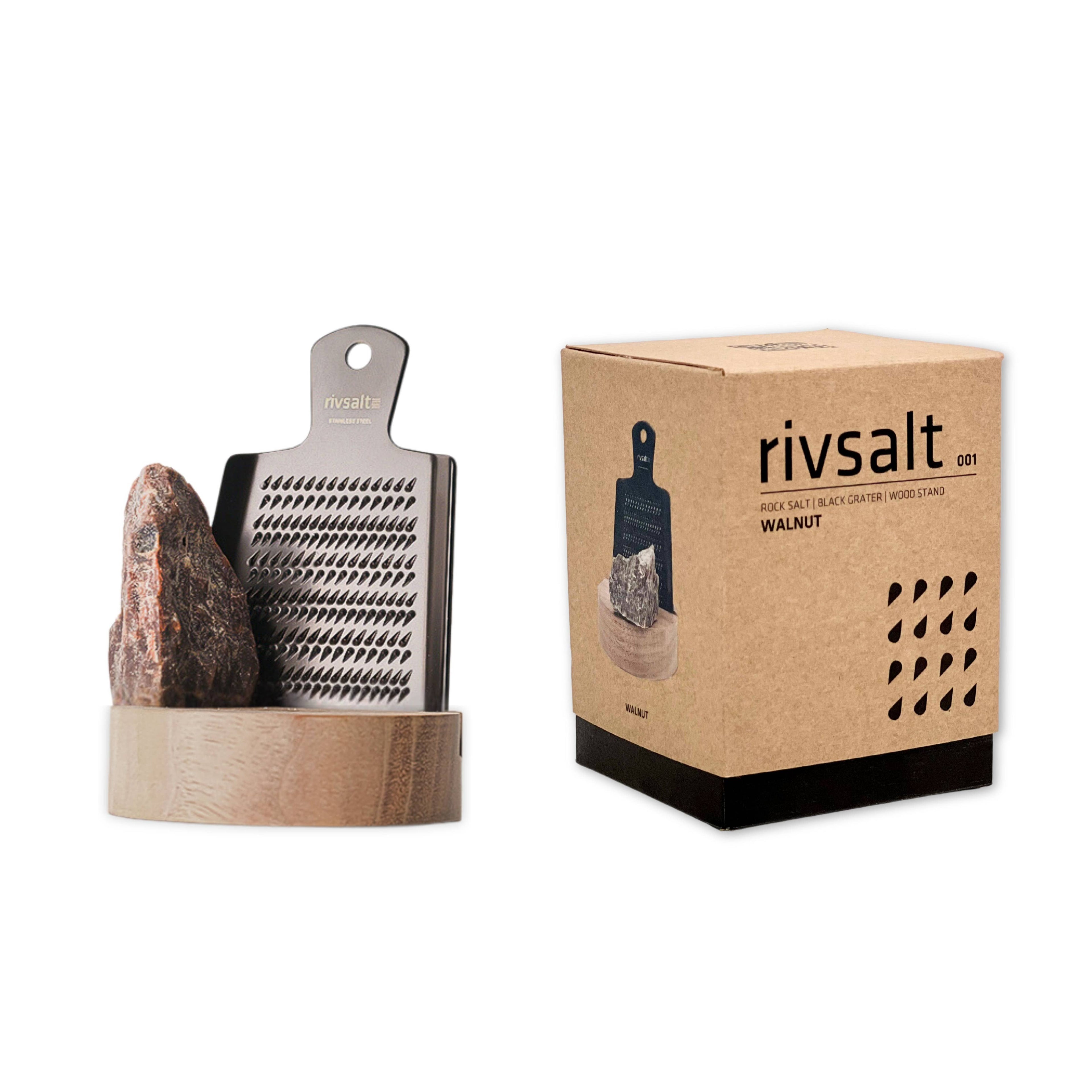 Grater with wooden base and &