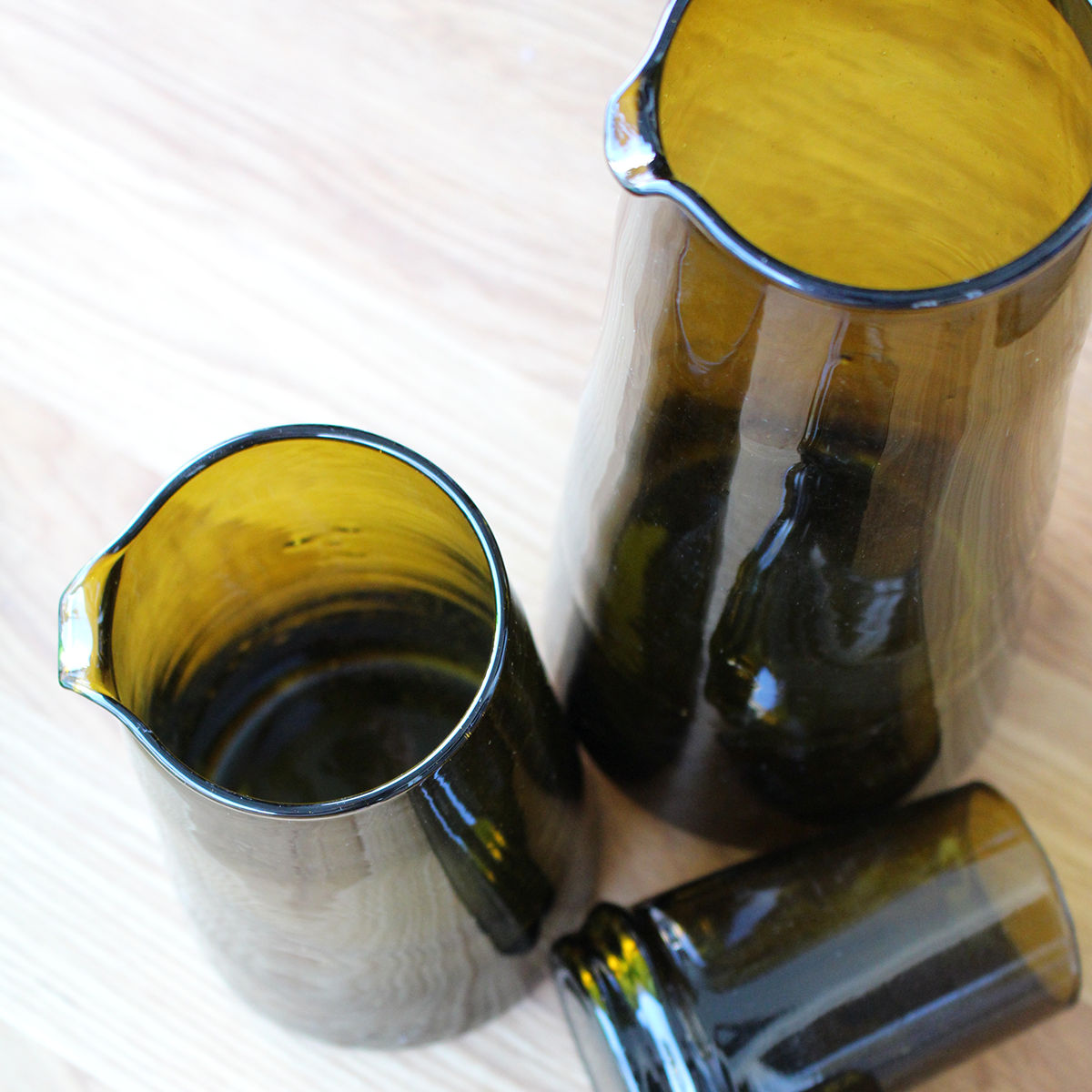 Beldi Large Tapered Carafe Brown