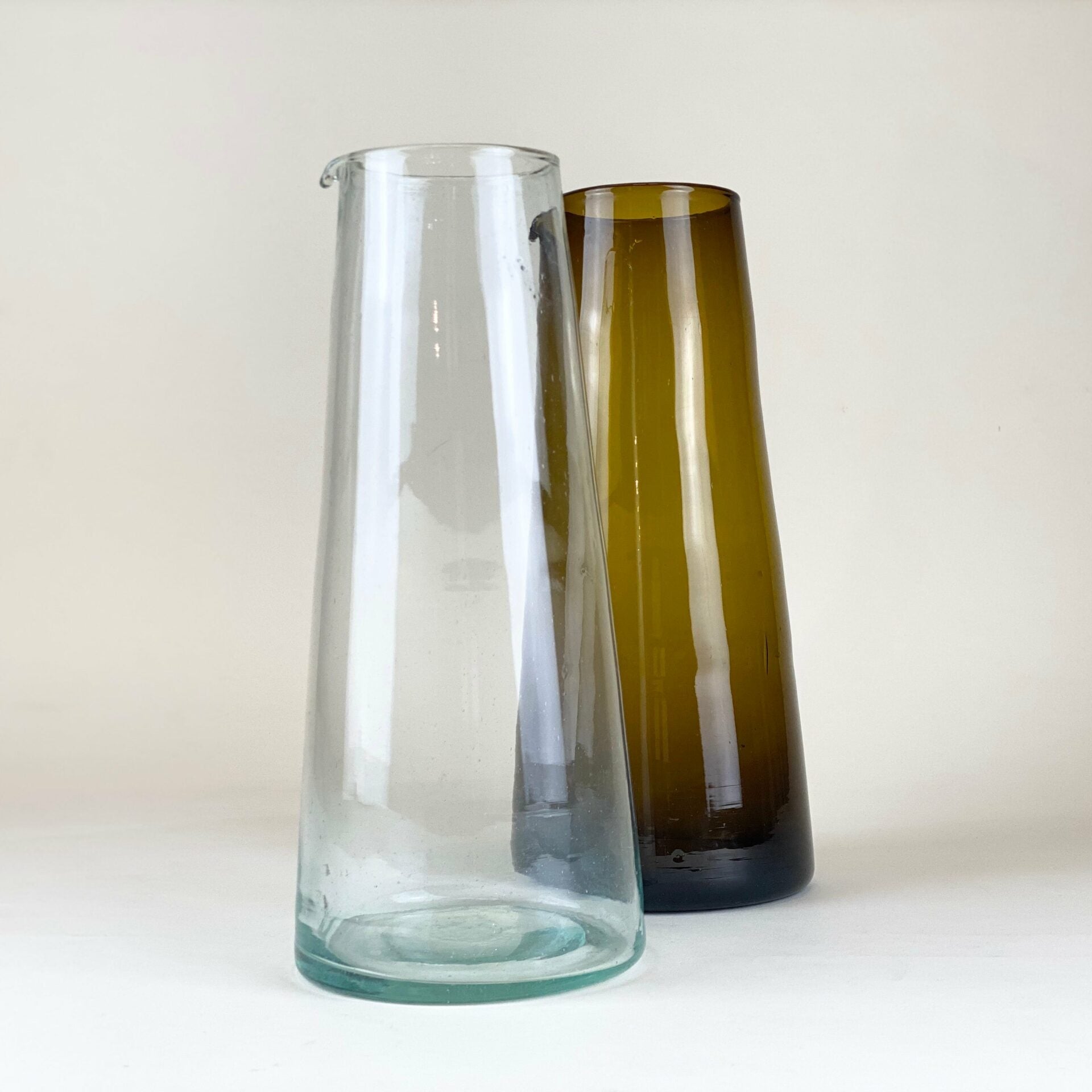 Beldi Large Tapered Carafe - Brown