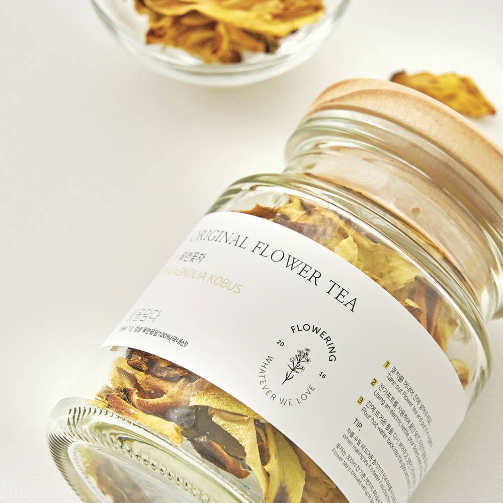 Original Flower Tea 10g Glass Jar - 8 Variations