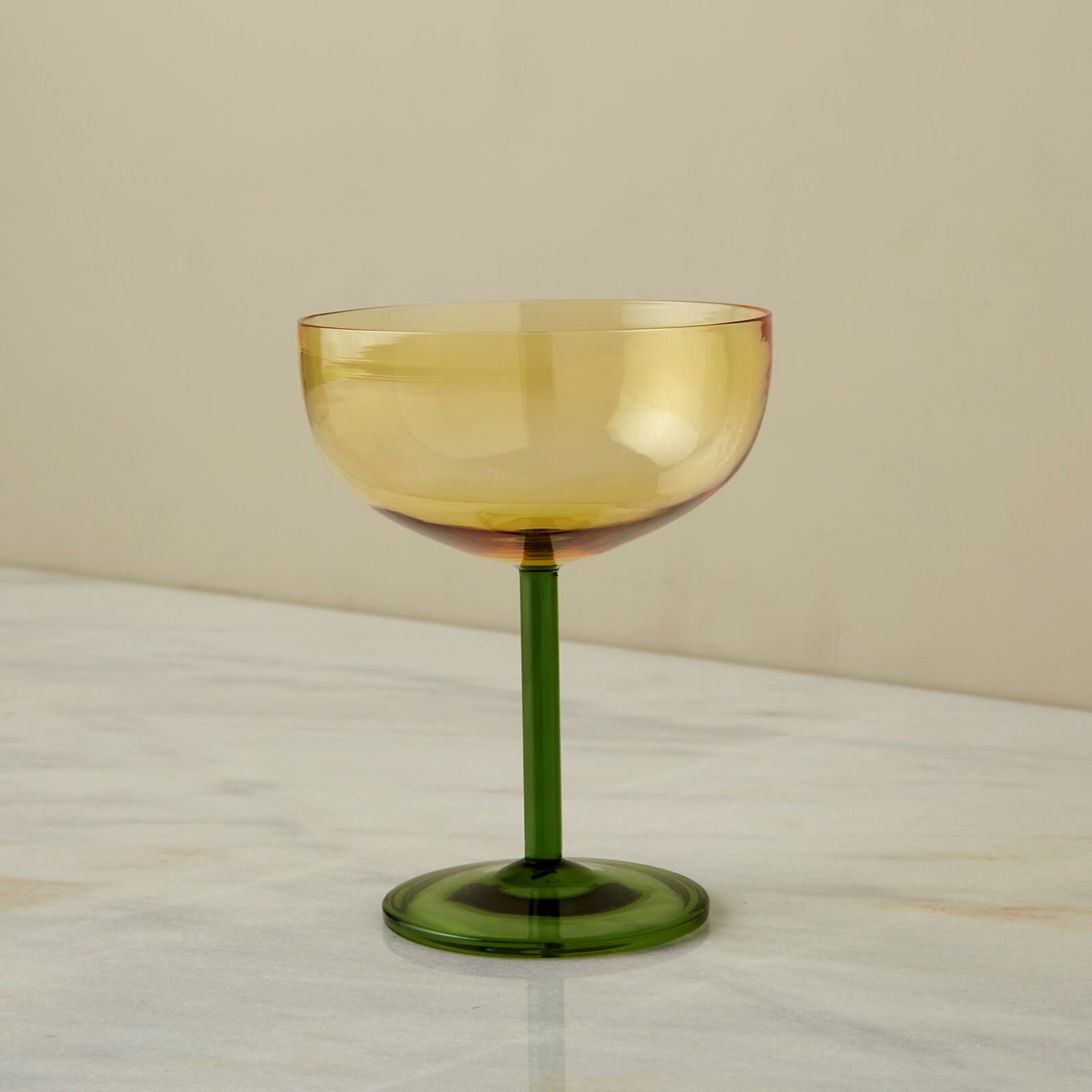 Colored Drinking Glass