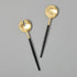 Black & Gold Serving Set - Tea + Linen