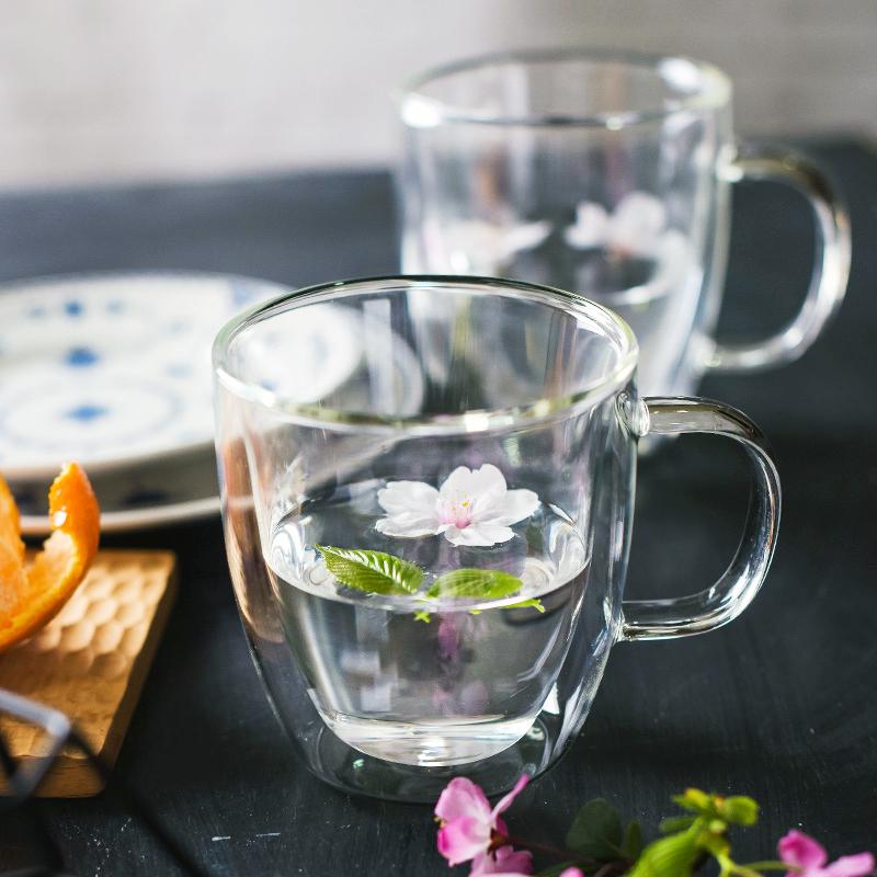 Double-Wall Coffee Mug - Tea + Linen