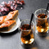 Double Wall Glass Tea Cup - Set of 6 - Tea + Linen