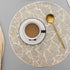 Garden Vinyl Placemat - Set of 4 - Tea + Linen