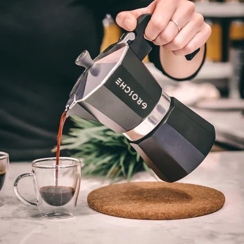 GROSCHE Milano Stovetop Espresso 12-Cup Moka Pot Coffee Maker