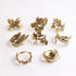 Herb Garden Napkin Rings - Set of 8 - Tea + Linen