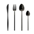 Jewel Flatware Set - Black - Tea + Linen