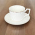 Marble Coffee Cups and Saucers - Set of 4 - Tea + Linen