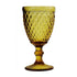Mira Glass Water Goblet - Tea + Linen