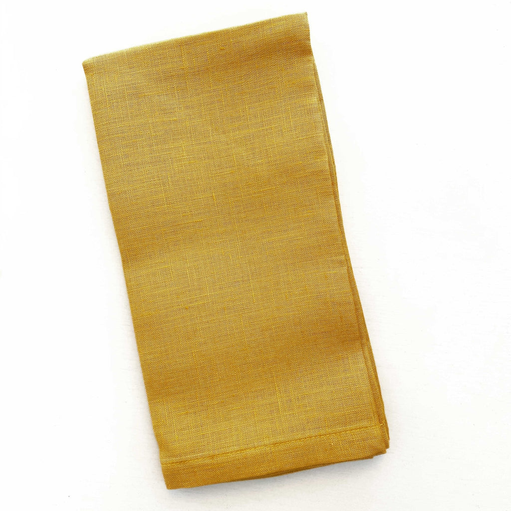 Stone Washed Linen Napkin - Set of 4 - Tea + Linen