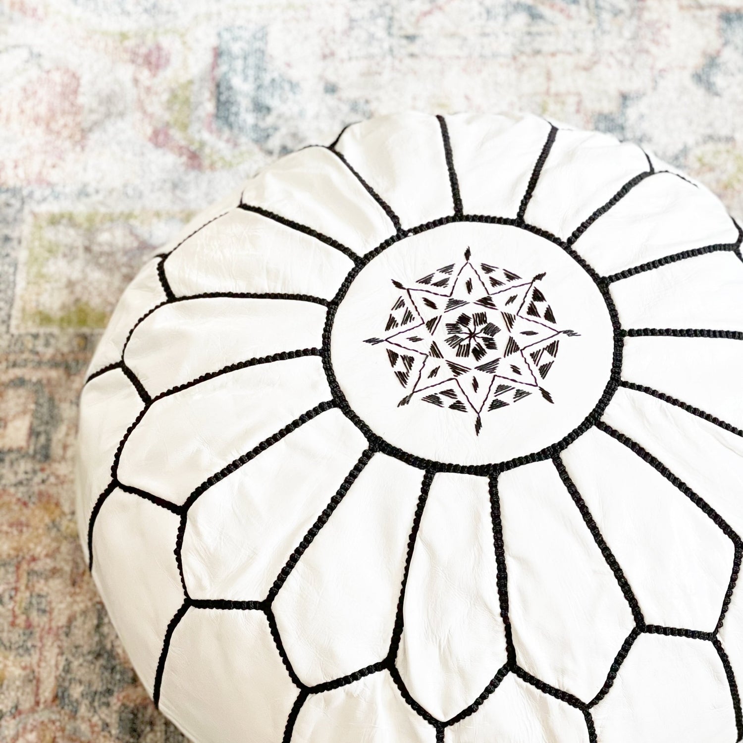 Poufs + Floor Pillows | Tea + Linen