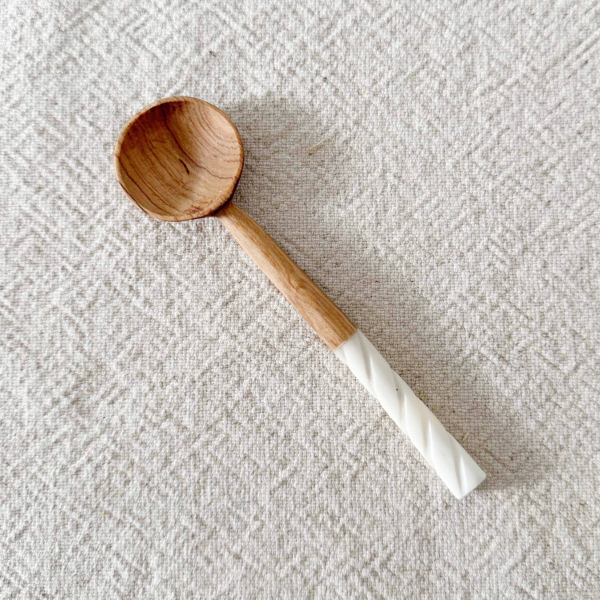 Hand-Carved Olive Wood Spoon — Kenya