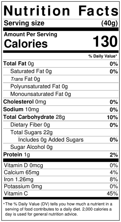 Dried Orange Wheels - organic