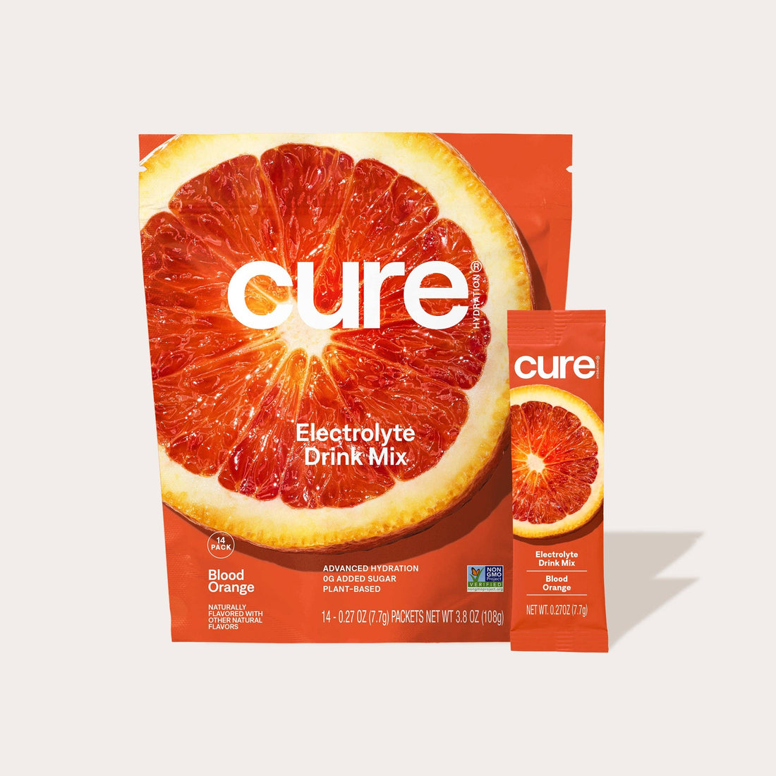 Cure Electrolyte Drink Mix - Blood Orange (14ct)