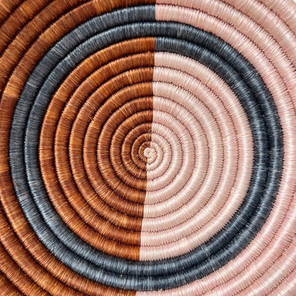 Handwoven Sisal Basket — Gitarama, Rwanda (8&quot;)