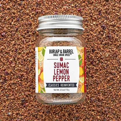 Sumac Lemon Pepper- Single Origin Spice &amp; Seasoning Blend