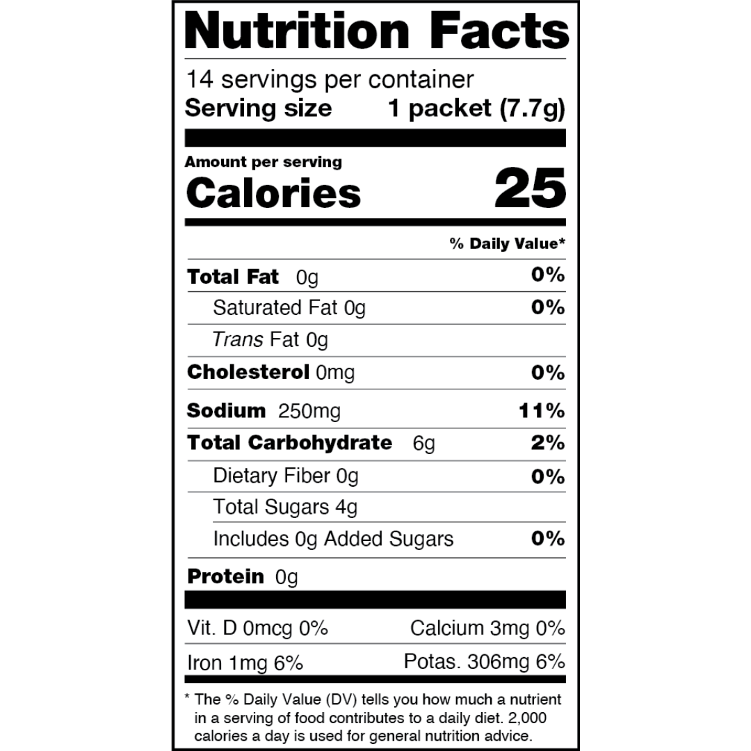 Cure Electrolyte Drink Mix - Blood Orange (14ct)