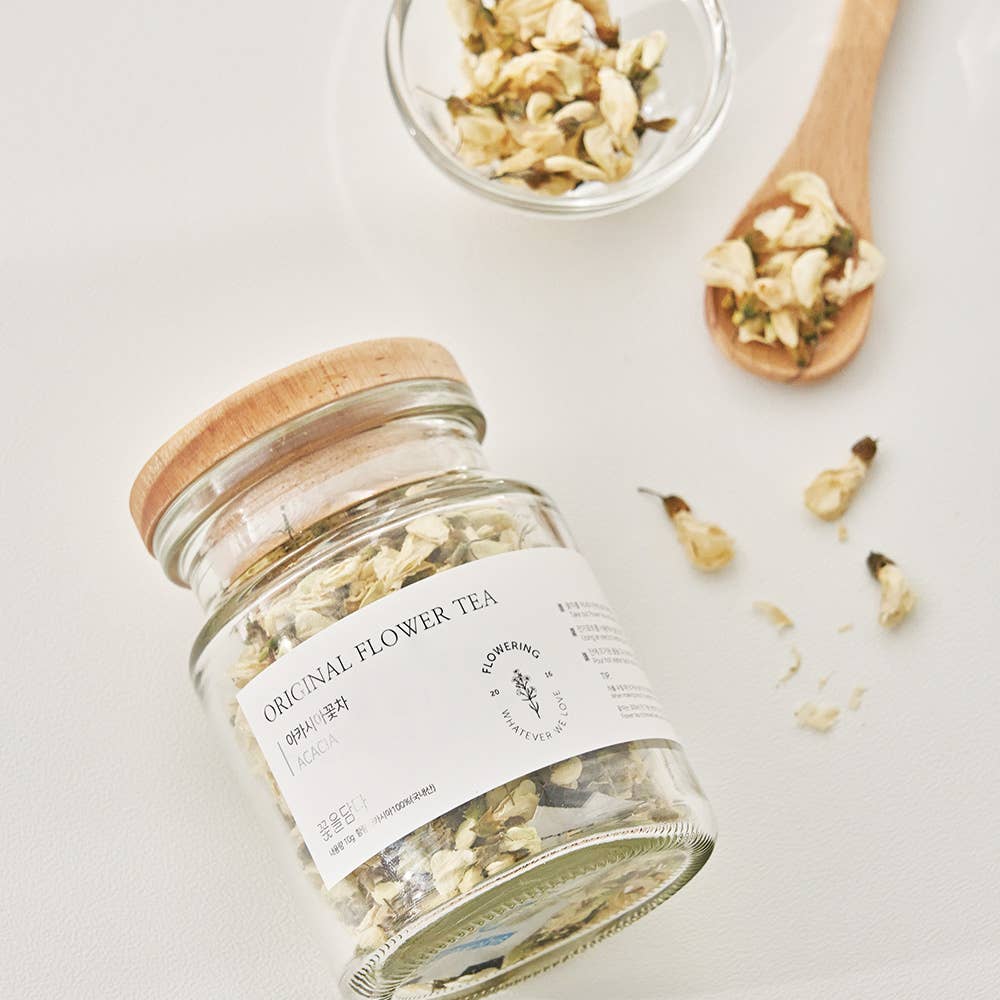 Original Flower Tea 10g Glass Jar - 8 Variations