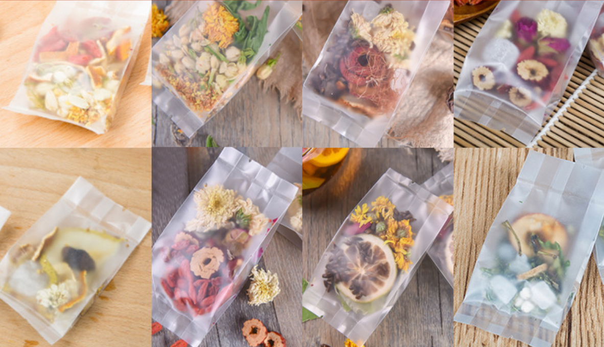 Flower &amp; Fruit Loose Tea Packages