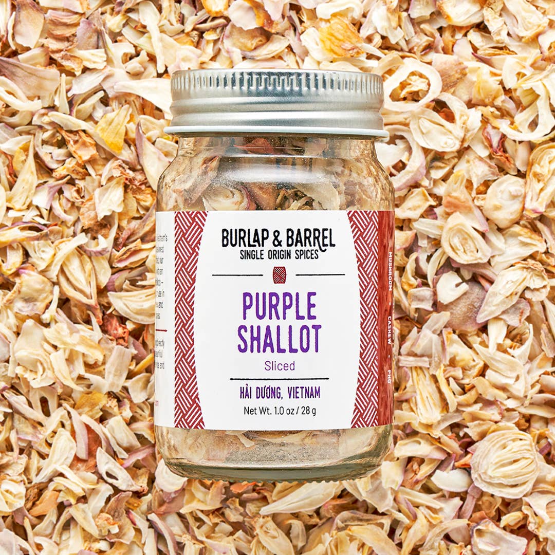Purple Shallot Slices - Single Origin Spice &amp; Seasoning