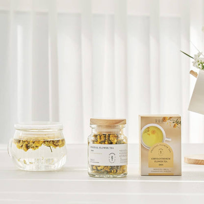 Original Flower Tea 10g Glass Jar - 8 Variations