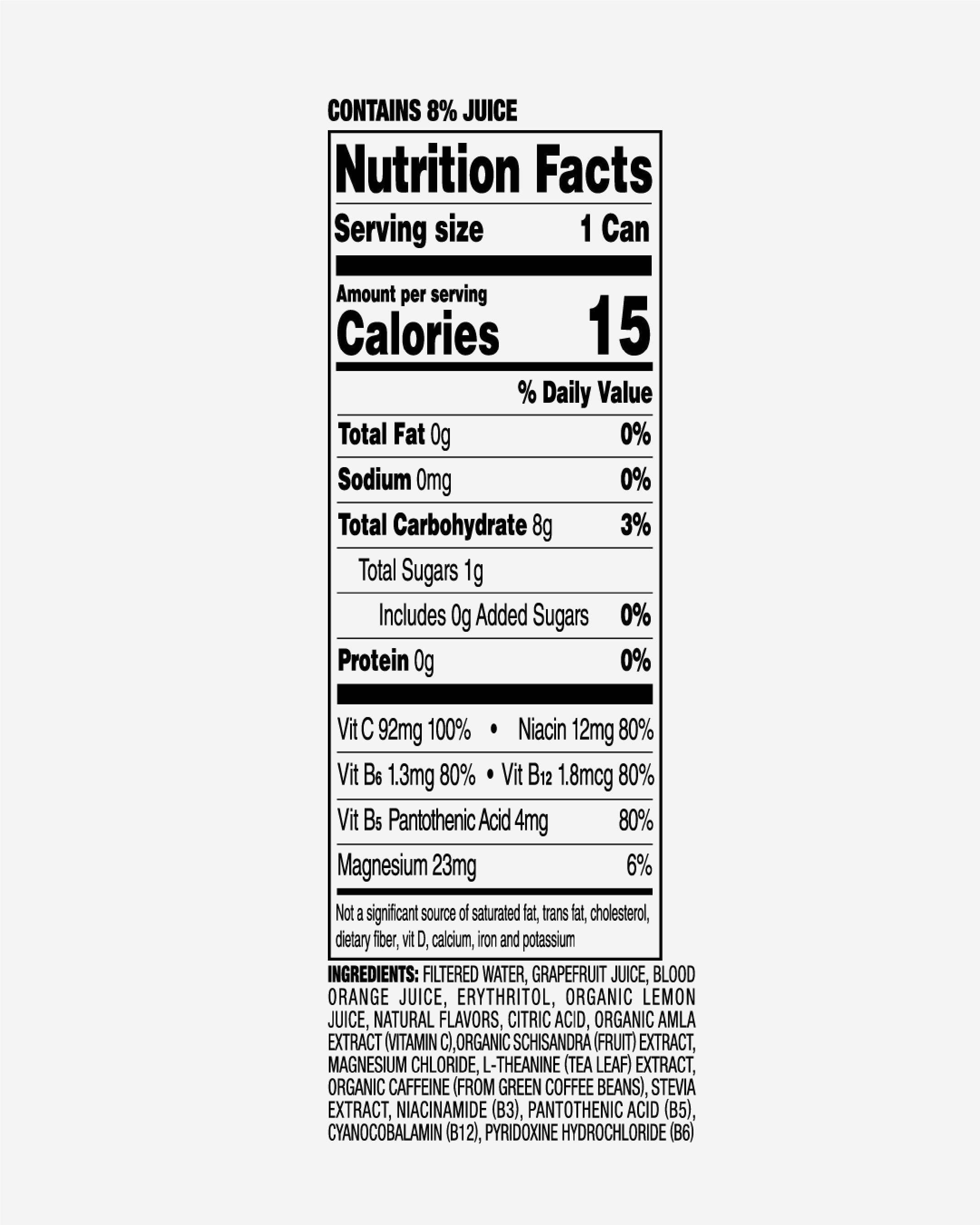 Heywell Energy + Immunity Grapefruit 12-Pack