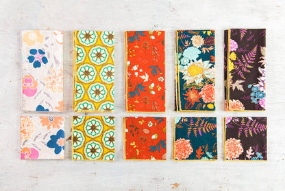 Winter Floral Cloth Napkins, Set of 4