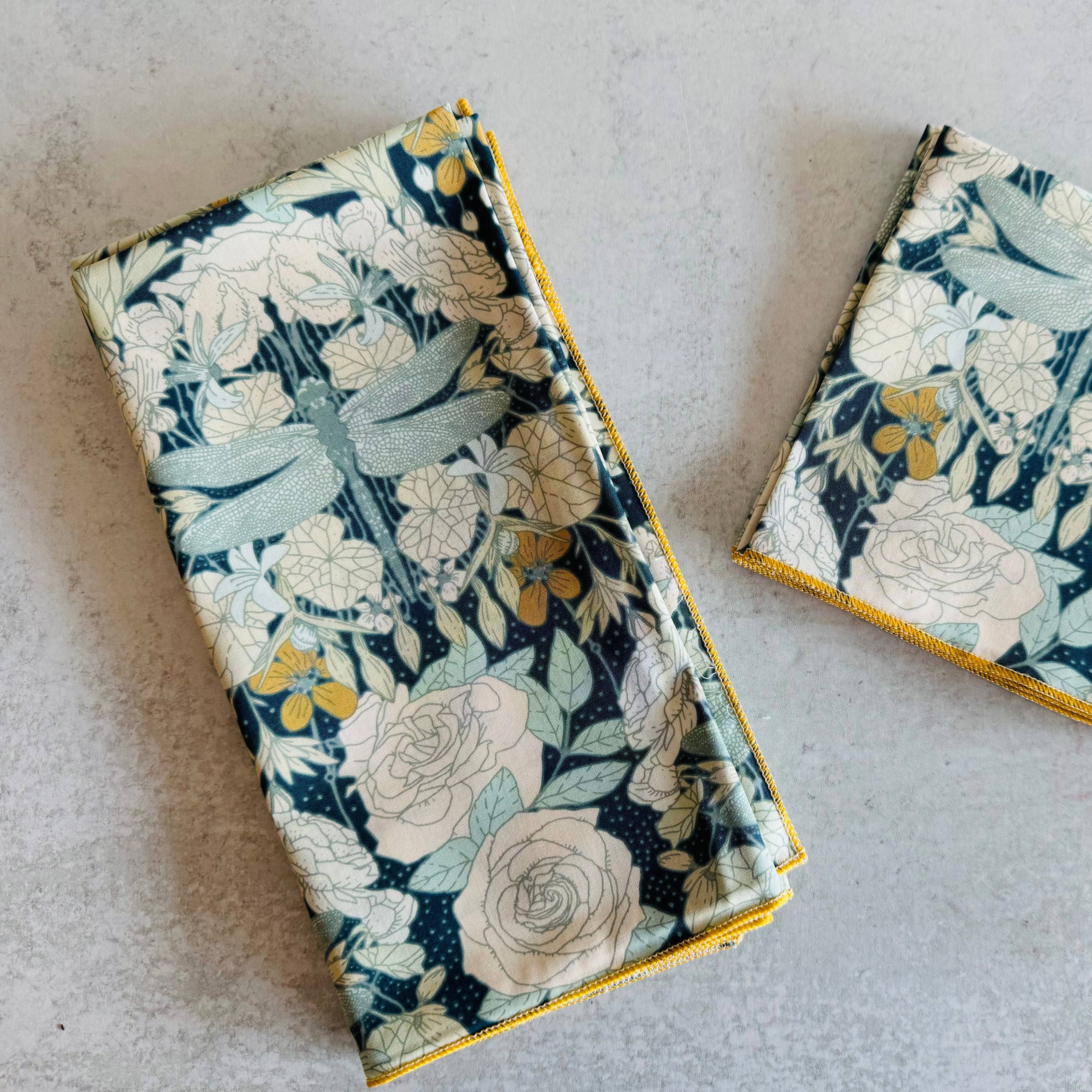 Dragonflies at Twilight Cloth Napkins, set of four