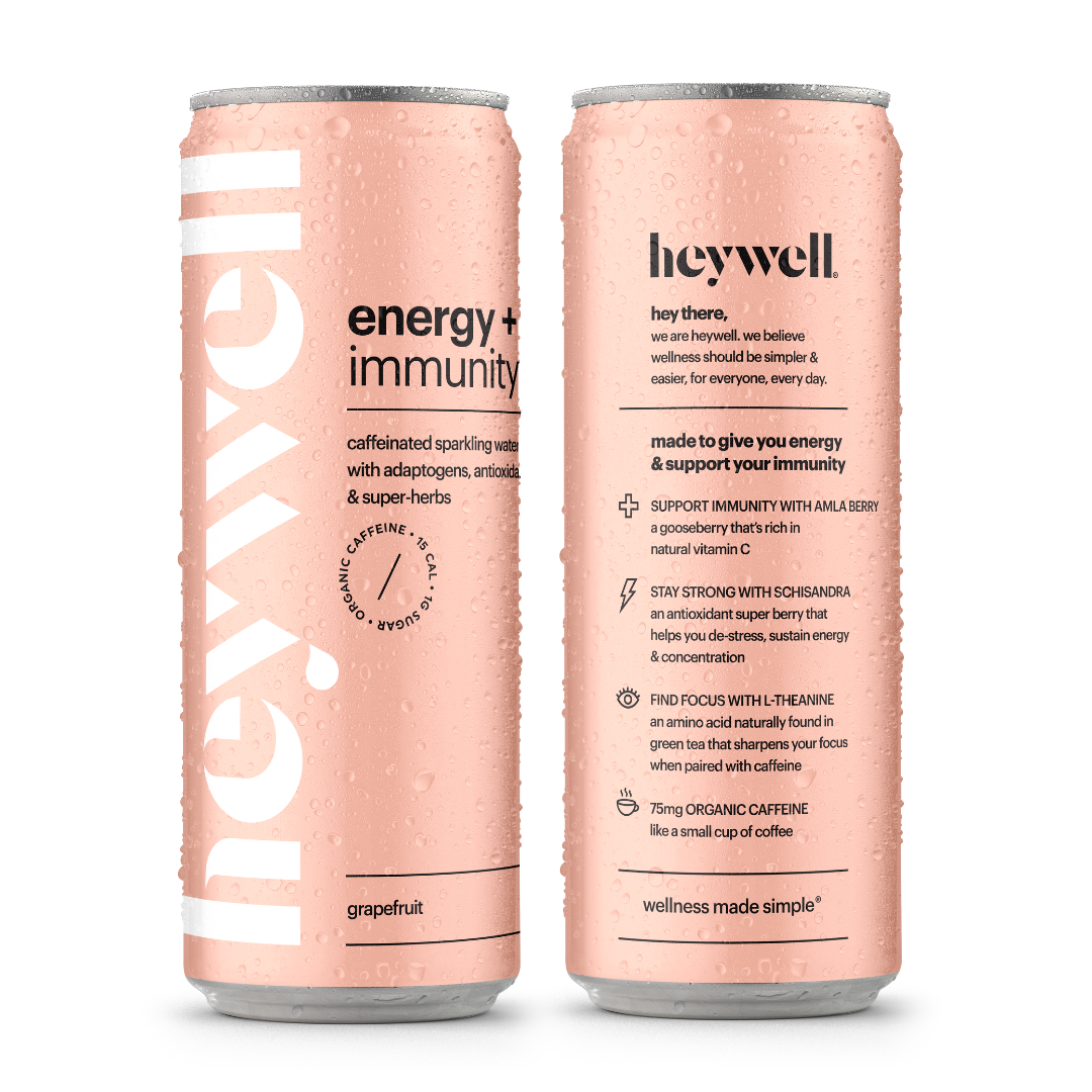 Heywell Energy + Immunity Grapefruit 12-Pack