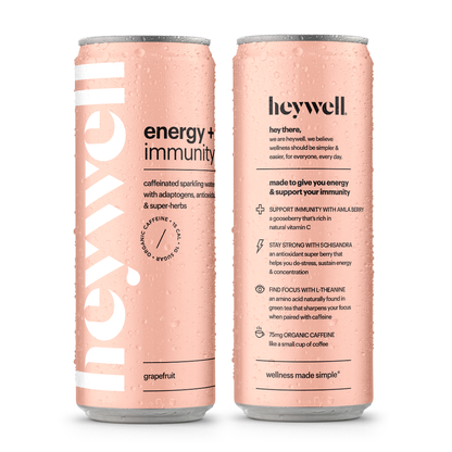Heywell Energy + Immunity Grapefruit 12-Pack