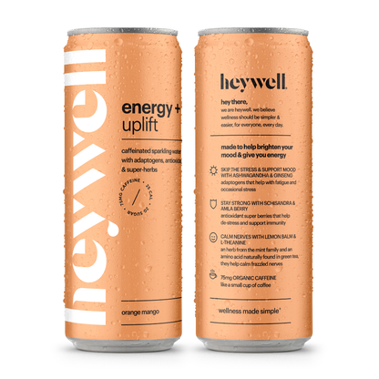 Heywell Energy + Lift Orange Mango 12-Pack