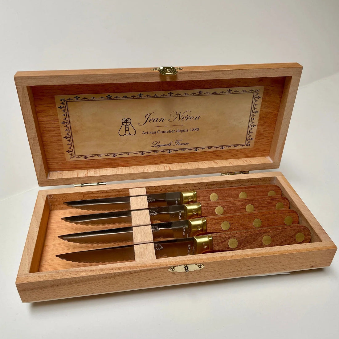 Laiton Steak Knives in Presentation Box