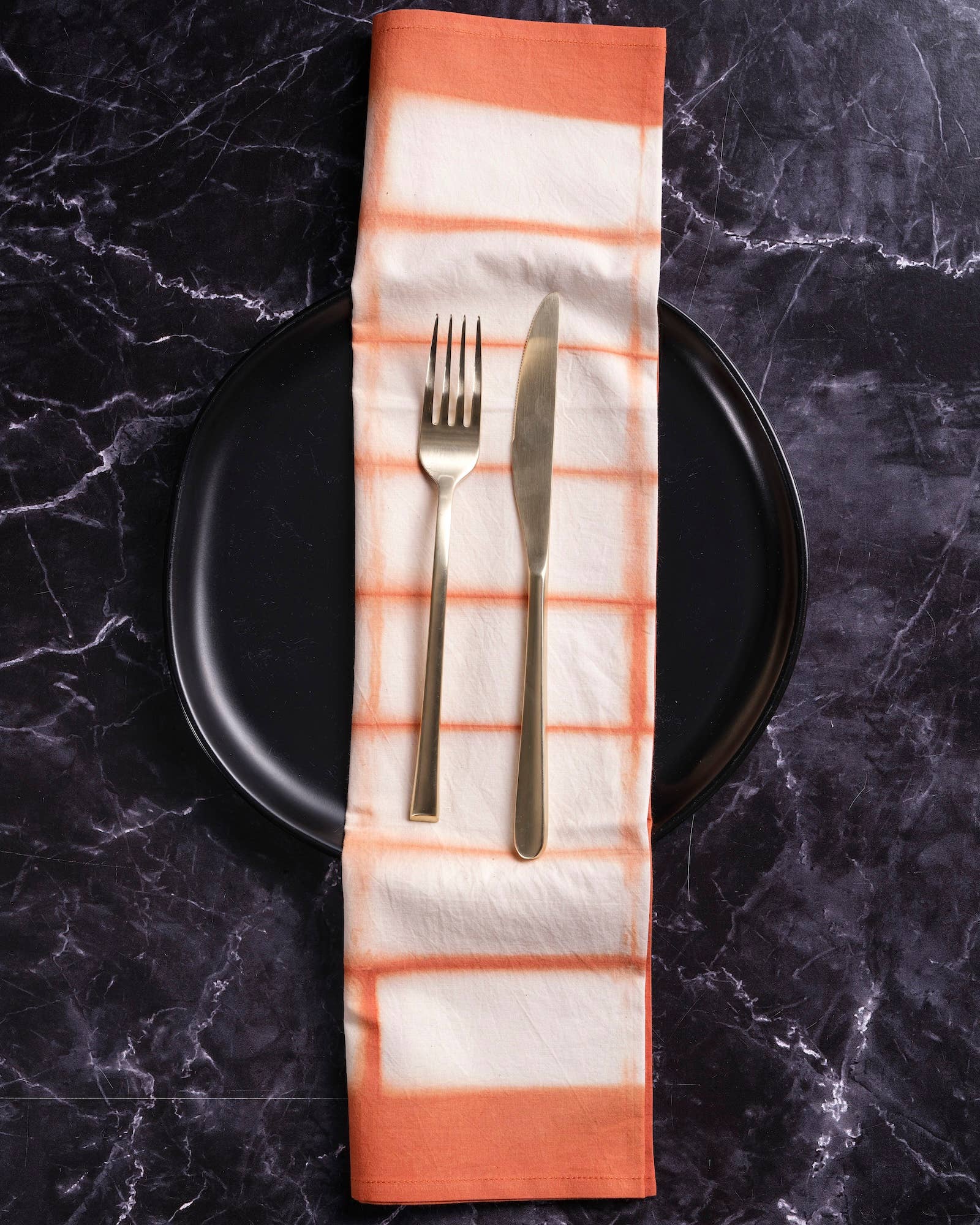 Shibori Hand Dyed Napkins - Set of 4