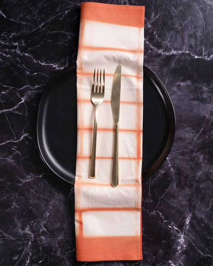 Shibori Hand Dyed Napkins - Set of 4