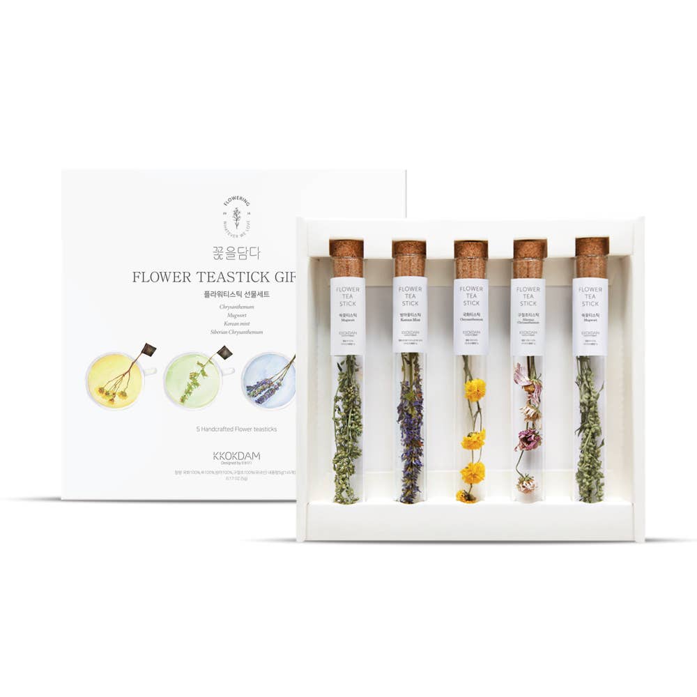 Combination Flower Tea stick Gift Set (5 sticks)