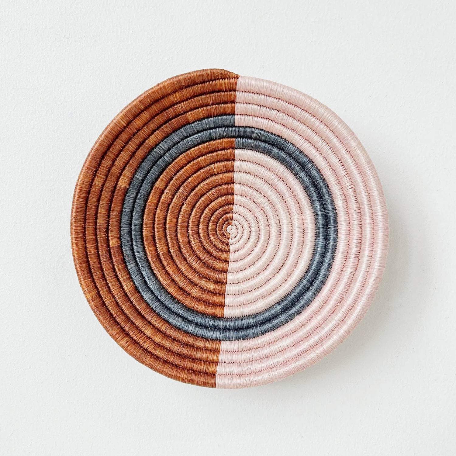 Handwoven Sisal Basket — Gitarama, Rwanda (8&quot;)