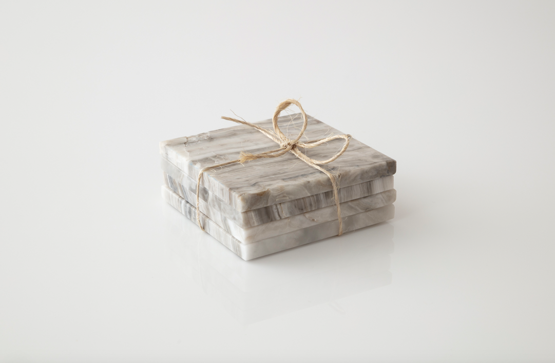 Gray Onyx Coasters