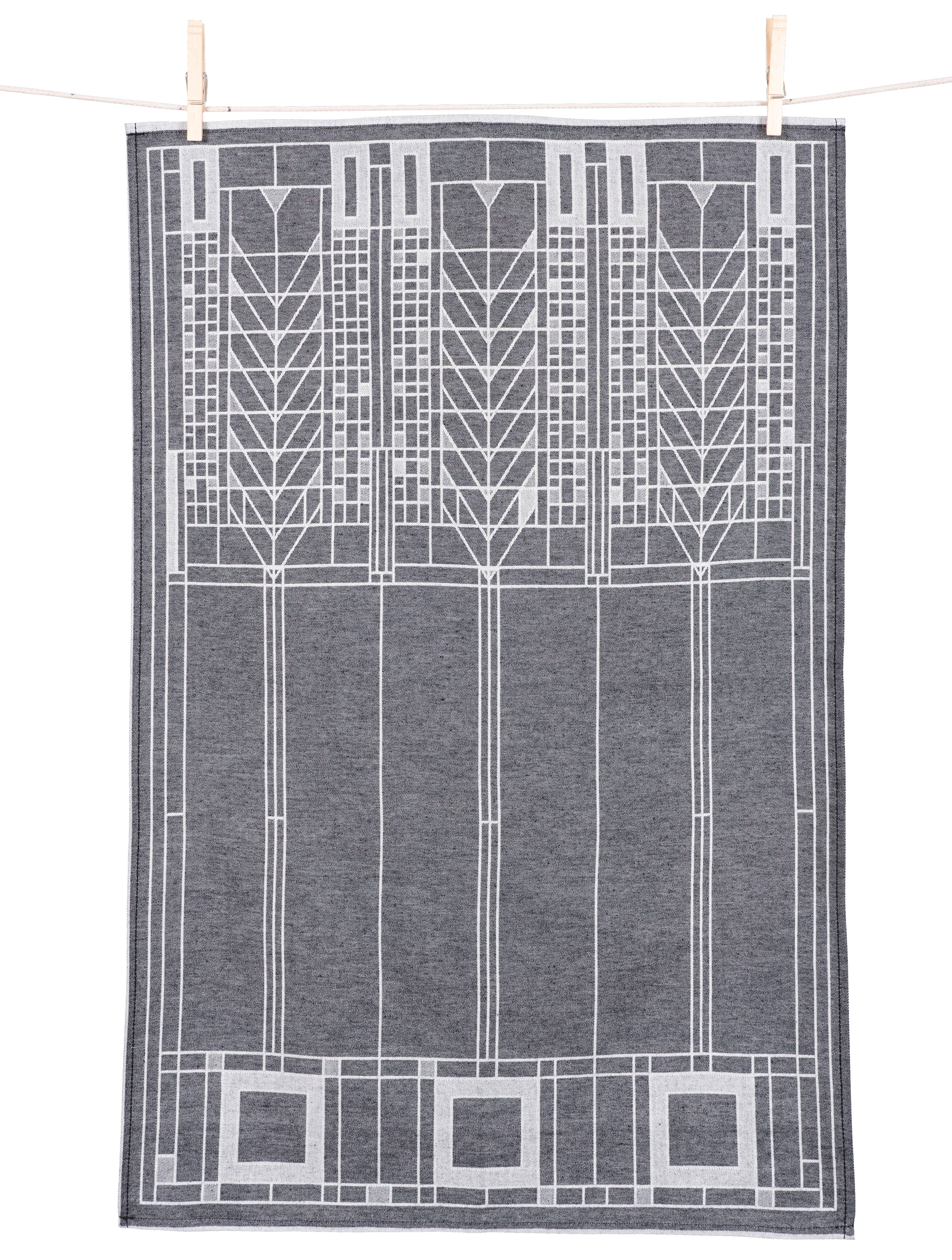 Frank Lloyd Wright - 100% Cotton Jacquard Kitchen Towel