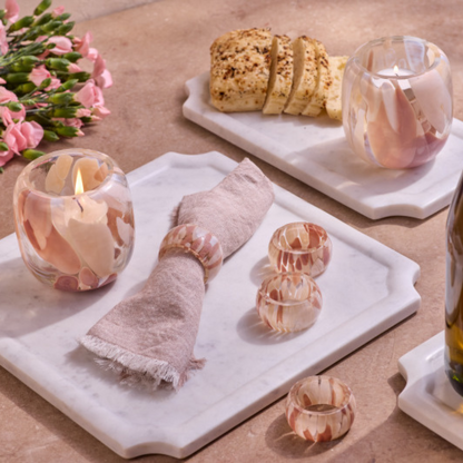 Juna Glass Napkin Ring
