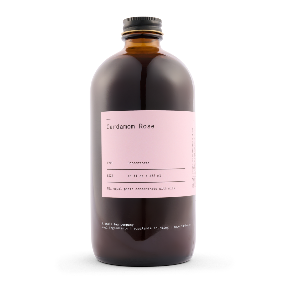 Cardamom Rose Concentrate Tea Drink