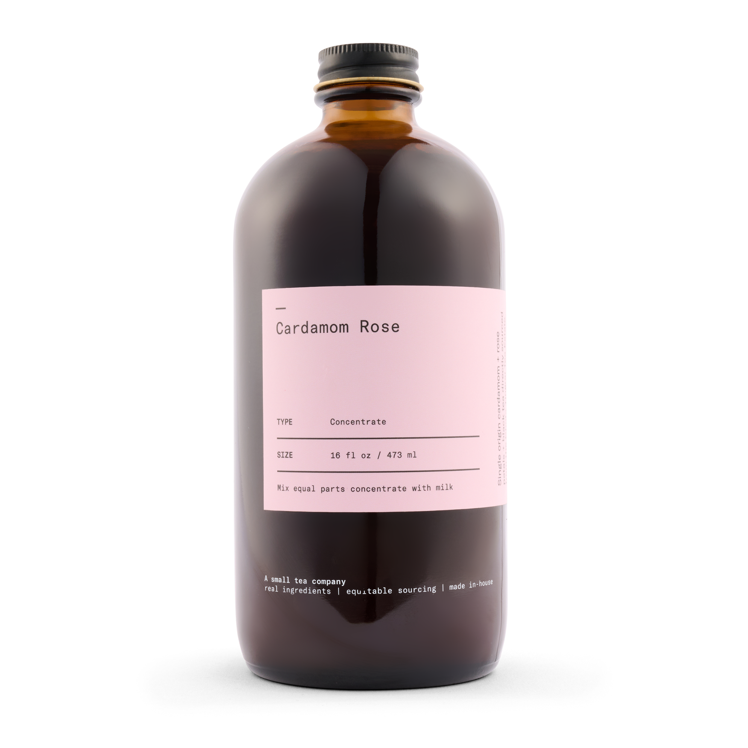 Cardamom Rose Concentrate Tea Drink