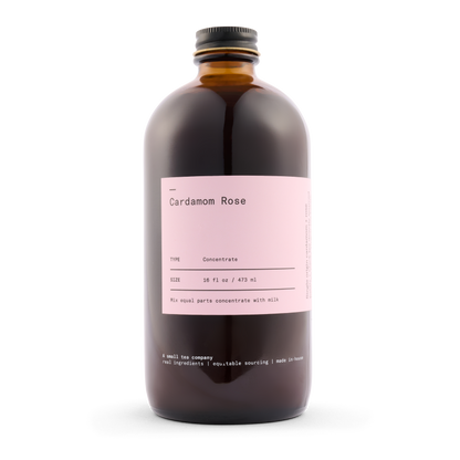 Cardamom Rose Concentrate Tea Drink