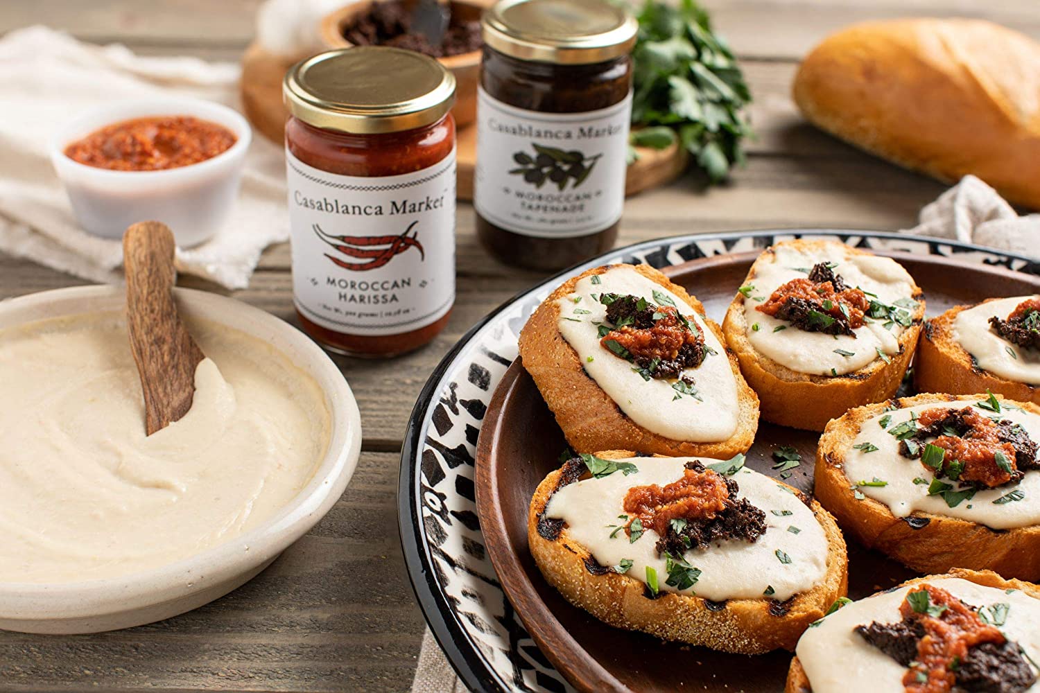 Casablanca Market Moroccan Black Olive Tapenade Spread