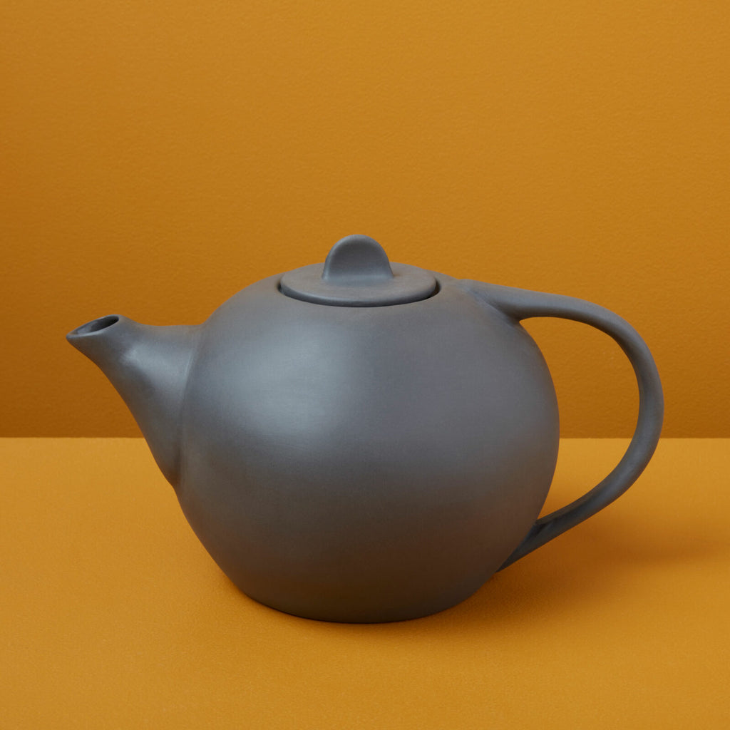 Tam Stoneware Tea Pot, Slate