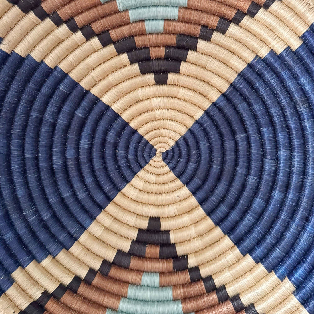 Handwoven Sisal Basket — Gitarama, Rwanda